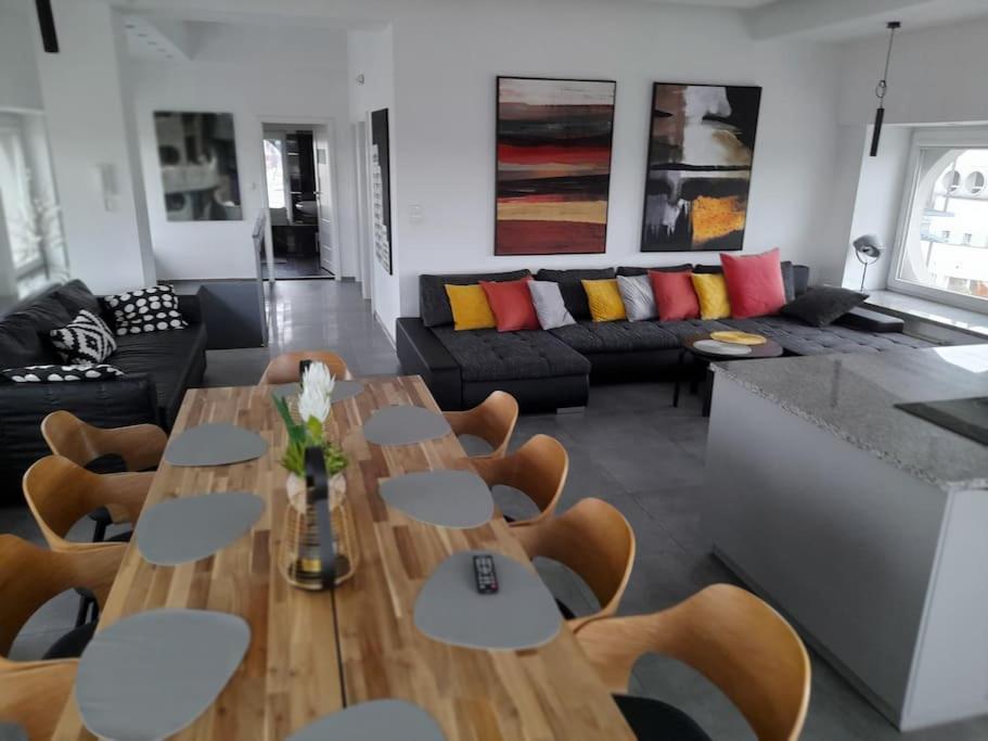 100M2 Penthouse On Top Of The City 1000Mb/S, Airc. Wrocław Extérieur photo
